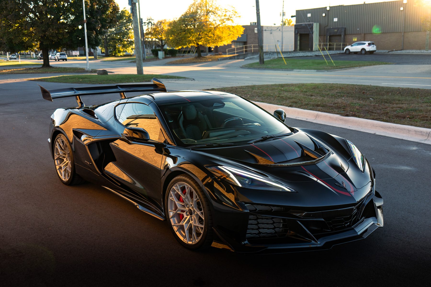 Corvette ZR1 with ceramic coating at DYNFX Livonia