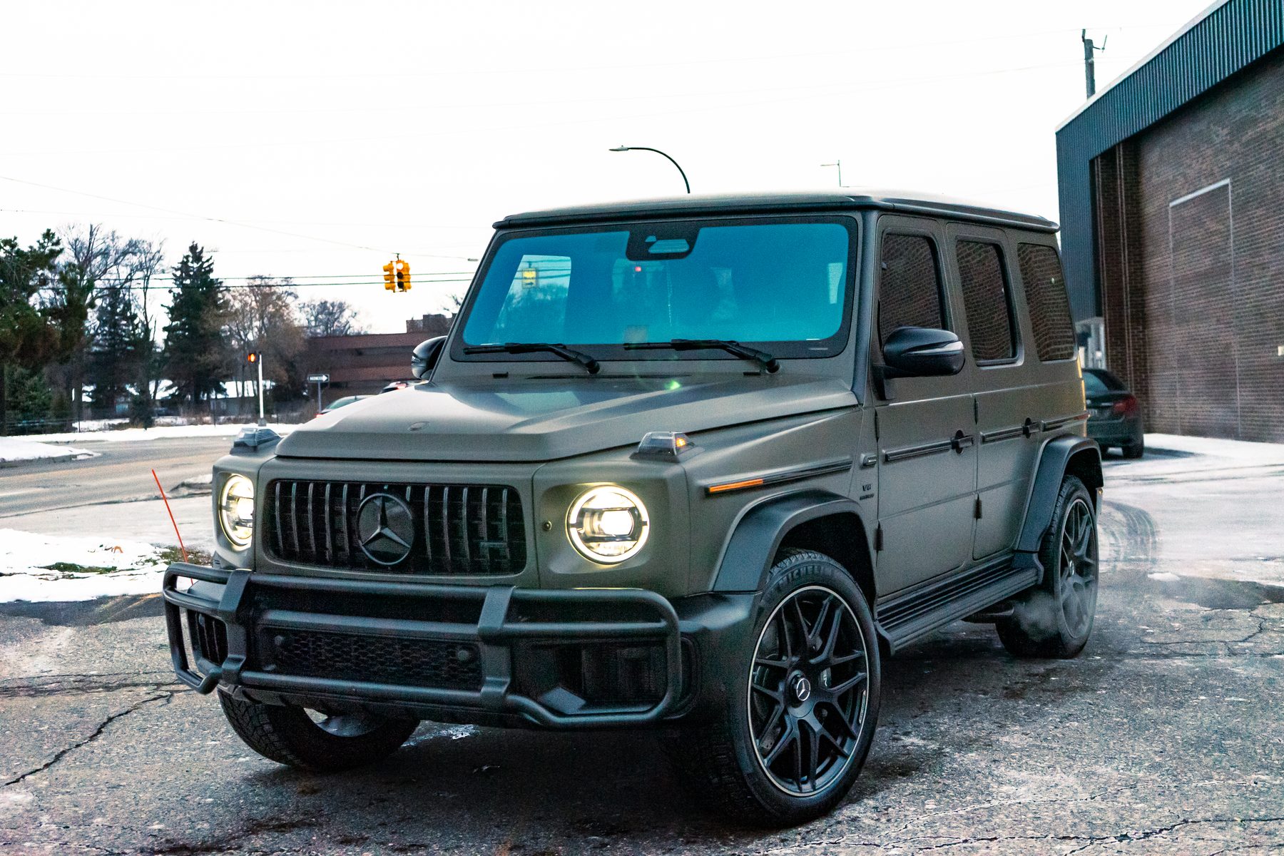 Mercedes-AMG G63 with paint protection film installed by DYNFX in Livonia, MI