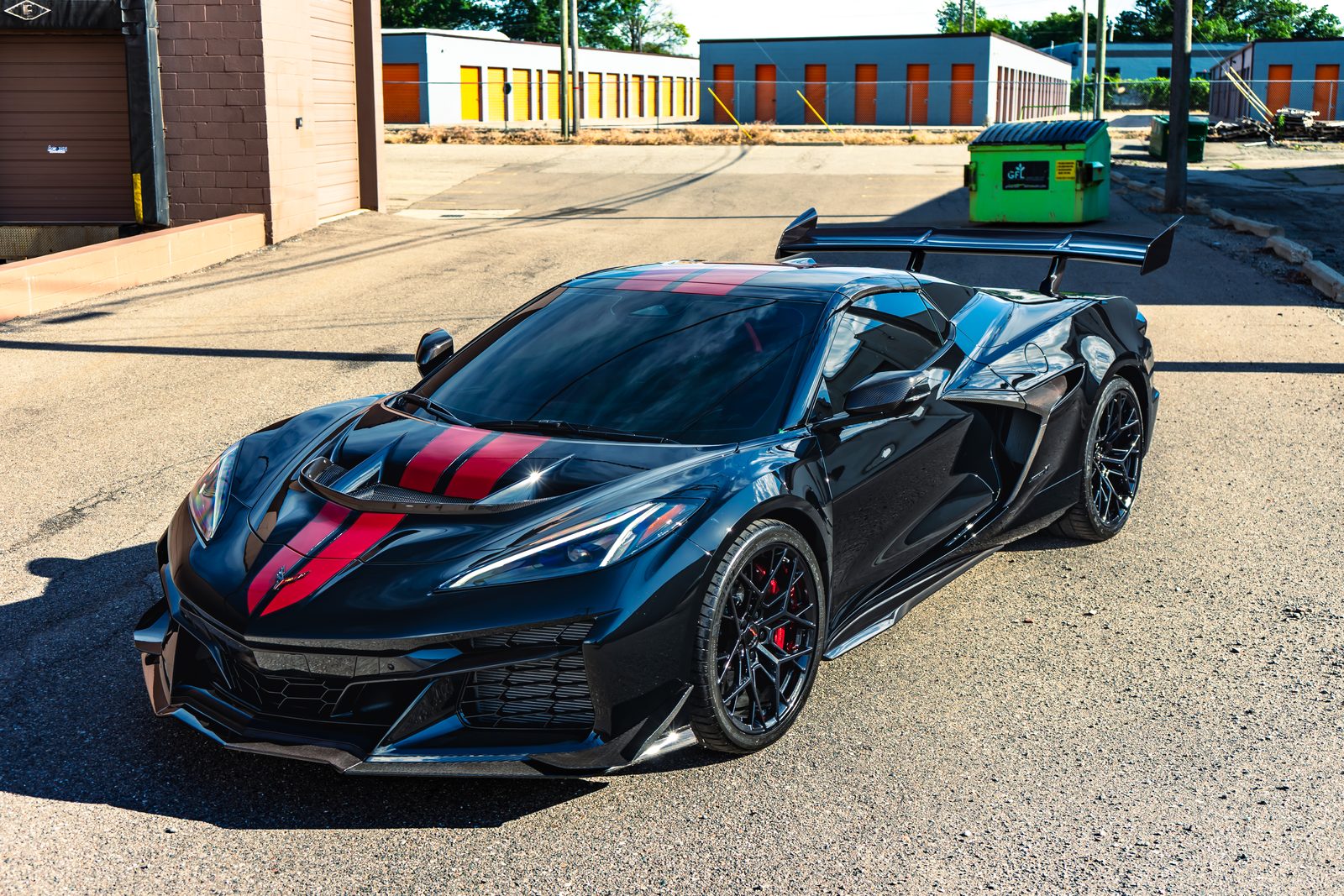 Corvette ZR1 detailed at the DYNFX Livonia studio